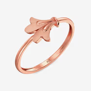 Delicate Floral Gold Ring