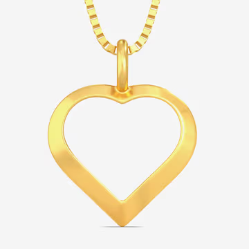 Gold Heart Pendant