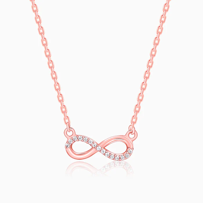 Rose Gold Infinia Necklace